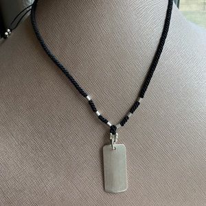 Baroni Silver Pendant Necklace